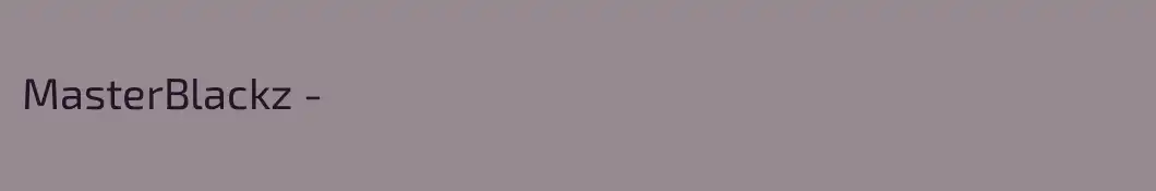 MasterBlackz -